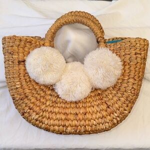 JADE TRIBE Woven Mini 3-Pom